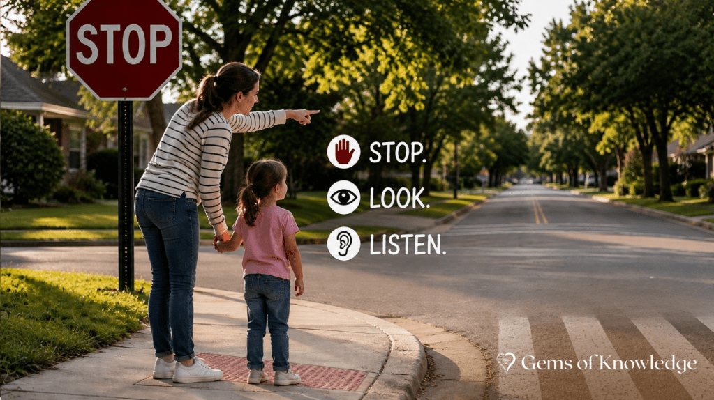 Stop. Look. Listen.